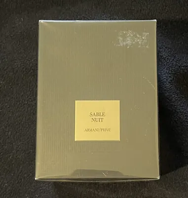 £230 • Buy Armani/Prive Sable Nuit Perfume 100ml SEALED