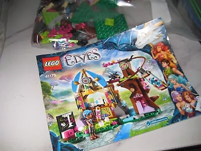 LEGO Elves: Elvendale School Of Dragons (41173) GREAT USED AND COMPLETE-NO BOX • $65