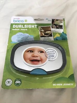 MUNCHKIN Brica Dualsight BABY MIRROR For Cars. Forward/Rear Facing NEW / BOXED • £9.99