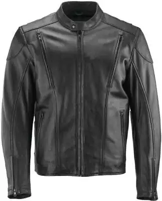 River Road Race Leather Jacket Motorcycle Street Bike • $212.46