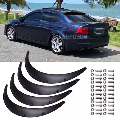 3.5  Fender Flares Extra Wide Body Kit Wheel Arches For Acura TL ILX TLX TSX • $69.15