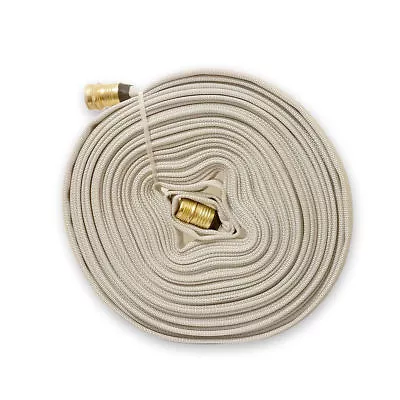 Multipurpose Fire Hose With Garden Thread WHITE 75Ft. 250 PSI • $103.95