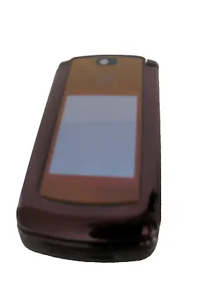 Motorola RAZR V3 Red Maroon AT&T Flip Phone Parts Only • $12.71