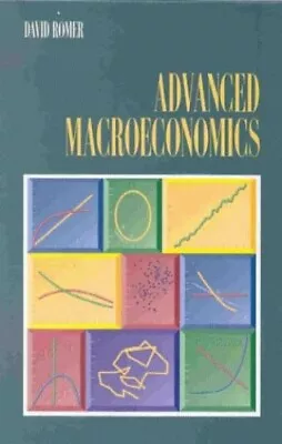 Advanced Macroeconomics (Mcgraw-Hill Advanced Ser... By Romer David H. Hardback • £4.49