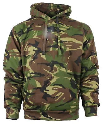 Mens Stormway Army Camouflage Fleece Camo Tracksuit Hoodie / Zipper / Joggers • £17.99