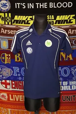 £23.99 • Buy 4.5/5 VfL Wolfsburg Adults S 36-38  Polo Leisure Football Shirt Jersey Soccer