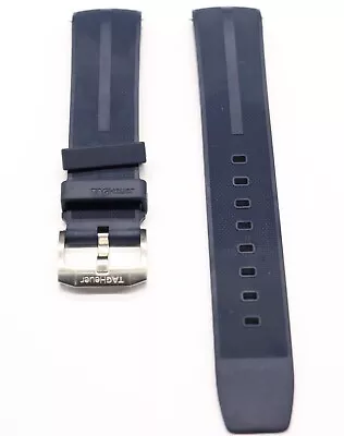 Tag Heuer Formula One F1 Blue Rubber Watch Strap Genuine FT8052 Red Bull Edition • £135