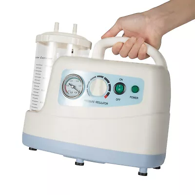 Dental Medical Vacuum Phlegm Emergency Aspirator Machine Portable Suction Unit  • $168