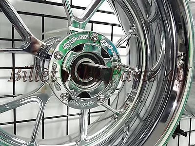 $52.99 • Buy Kawasaki ZX14 Chrome Rear Rotor Block Off 240, 300, 330 360 Kit(062414-003A)
