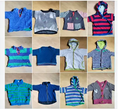 Scandi Baby Jumper Bundle 9-12M Polarn Frugi Catimini Katvig Phister Lindex Hood • £20