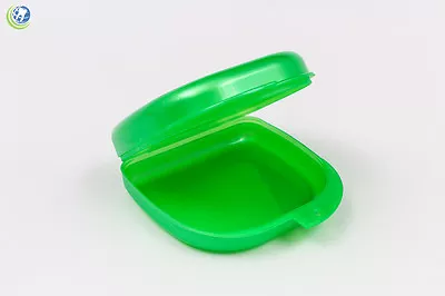 Orthodontic Retainer Mouthguard Mouthpiece Bleaching Case Box - 12 Pieces Green • $14.95