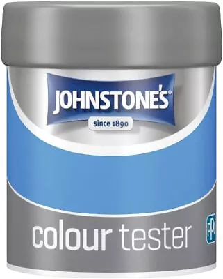 Johnstone's - Paint Tester Pots - Wall & Ceiling Paint - Blue Star - Emulsion P • £6.52