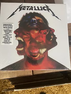 £45 • Buy Metallica - Hardwired To Self Destruct Limited Edition Deluxe Vinyl LP Box Set 