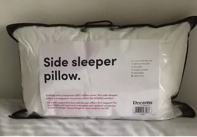 Dreams Side Sleeper Pillow New • £19.50