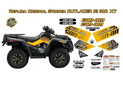 BRP Can-am Outlander G1 800R Max XTp DECAL Sticker Kit • $95