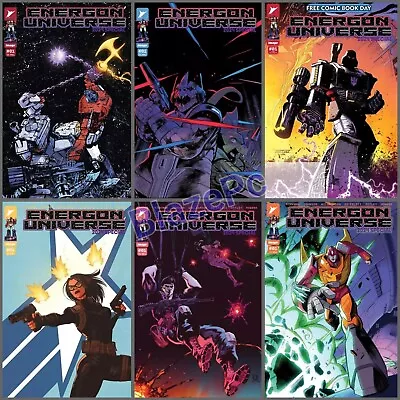 Energon Universe 2024 Special #1 Cover A B Variant Set 1:10 1:25 1:50 Option 5/8 • $3.89