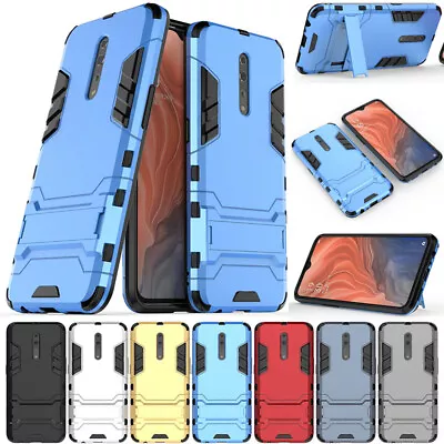 For OPPO A52 A72 A91 AX7 A5 Heavy Duty Armor Protective Rugged Back Case Cover • $15.58