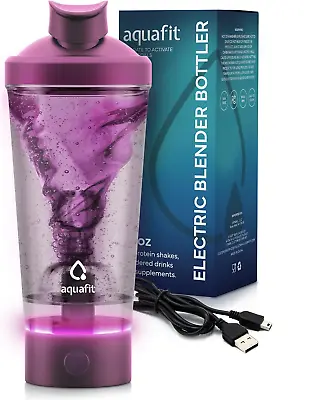 Premium Electric Protein Shaker Bottle Rechargeable Bottle 24oz GYM Protin Mixer • $17.54