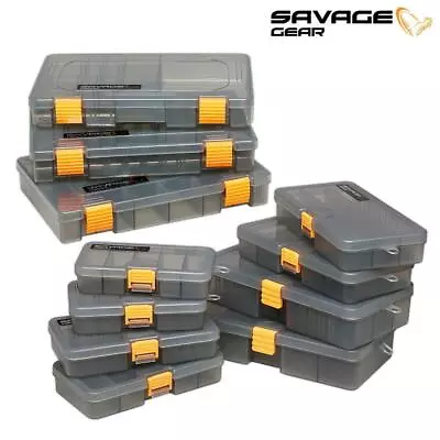Savage Gear Smoke Lure Boxes - Pike Predator Fishing - All Sizes • £2.99