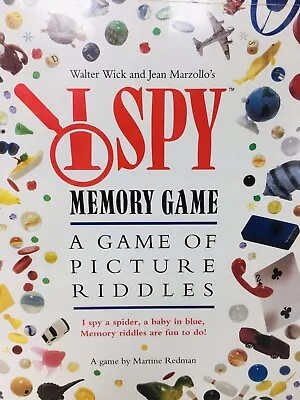 Briarpatch Scholastic I Spy Memory Game A Game Of Picture Riddles • $25