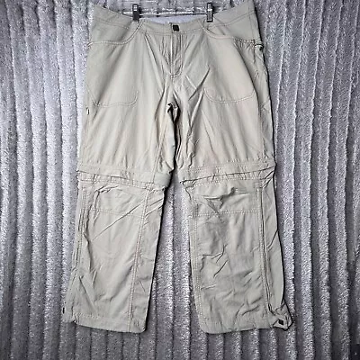 Mountain Hardwear Convertible Pants Women’s 12 Regular Beige Nylon • $20