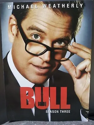 Bull: Season Three (DVD 2018 CBS Studios) Michael Weatherly • $10.49