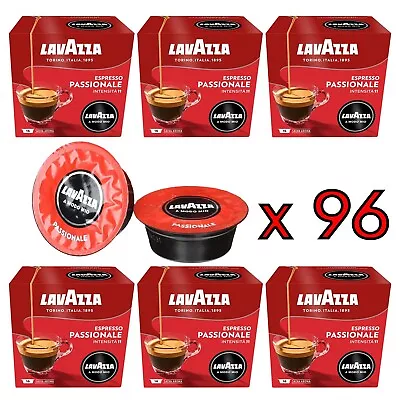 Lavazza A Modo Mio Espresso Coffee Machine Capsule Pod Passionale 96 Pack • $79.99