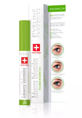 £4.48 • Buy Eveline Advance Volumiere Eyelash Serum Mascara Base Primer Conditioner ,.