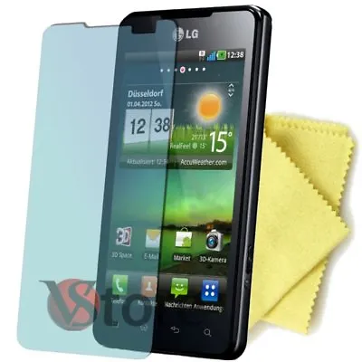 3 Film For LG Optimus 3D Max P720 Save Screen Protector Display Films • £1.67