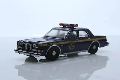 £14.68 • Buy 1985 Dodge Diplomat New York State Police Patrol Car 1:64 Scale Diecast Model
