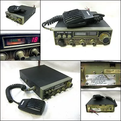 Ferris CB-4000 27Mhz 18 Channel AM CB Radio With Microphone • $100