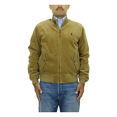 $199.99 • Buy Polo Ralph Lauren Cord Corduroy Full Zip Jacket Swing Top - Rustic Tan -
