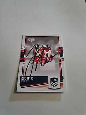 $7.99 • Buy 2021 Nrl Elite Sydney Roosters Signed Coach Trent Robinson
