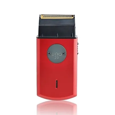 StyleCraft UNO 2.0 USB-C Professional Single Foil Shaver Red | SC803R • $46.50