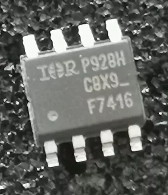 IRF7416PBF International Rectifier MOSFET P Channel 30V 10A SMD SO-8 • $3.22