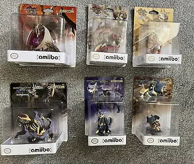 Nintendo Switch Amiibo Monster Hunter Rise LOT Of 6 - SEE PICS FOR CONDITION • $125