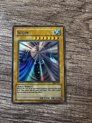 Yugioh Suijin MRD-027- Super Rare - Faded Misprint - Metal Raiders - NM • $3