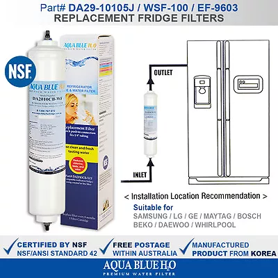 Westinghouse  Fridge Water Filter For WSE6970SA WSE6970SF WSE6970WA WSE6970WE • $29