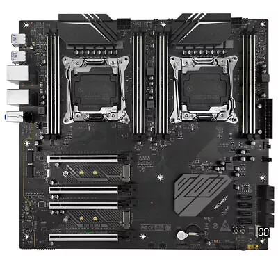 X99 Motherboard Dual CPU LGA 2011-3 Socket - Xeon E5 V3 V4 DDR4 ECC RAM M.2 NVME • $166.71