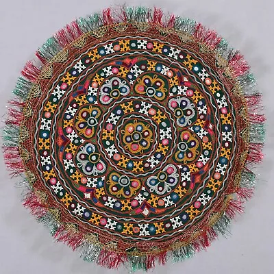 Vintage Gujrati Textile Boho Banjara Tapestry Art Wall Hanging For Home Décor • $66.10