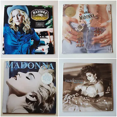 Madonna - Music / Like A Prayer / True Blue & Like A Virgin X 4 Vinyl Records • $69.48