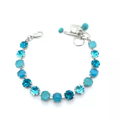 Bracelet By Mariana Adorable Aqua And Blue Zircon Swarovski Crystals-RO • $120