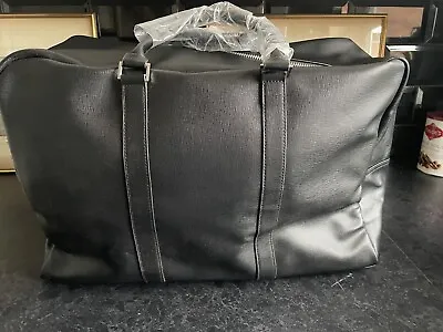 M&S Marks And Spencer Men's Vegan Leather Travel Bag  Holdall Man Bag BNWT • £69.99