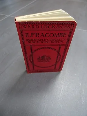 1920s Ilfracombe And North West Devon Guide Book - Ward Lock & Co.  11th Edition • £6