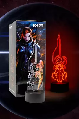Mass Effect N7 Exclusive Limited Edition Omni Blade LED Acrylic Desk Lamp Light • $49.75