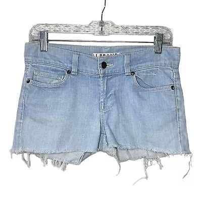 J. Brand DIY Lovestory Cut Off Shorts Size 25 Light Wash Raw Hem Look • $19.99