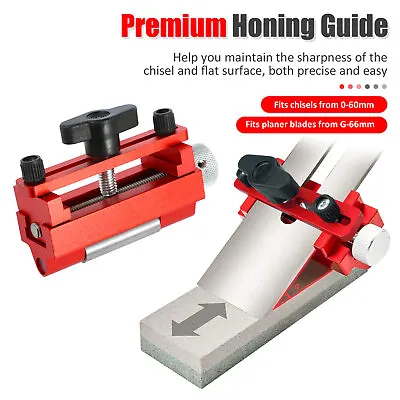 Honing Guide Jig Adjustable Honing Sharpening Tool Fixed Angle Wear SE • $29.73
