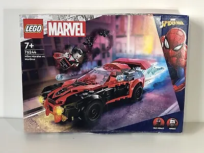 LEGO Marvel Spider-Man Miles Morales Vs. Morbius 76244 New Toy Figure Playset • £19.99