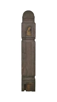 Salvaged Arts & Crafts 44 In. American Chestnut Newel Post • $360