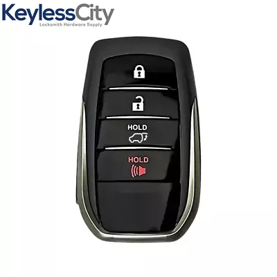 4-Button Smart Key Fits 2018-2019 Toyota Land Cruiser /PN: 89904-0E120 /HYQ14FBA • $87.13